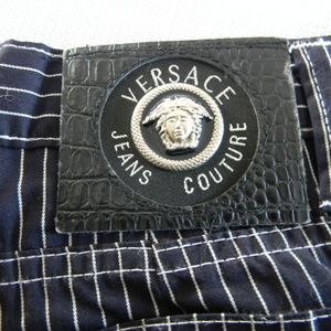 Beautiful pin stripe Versace pants